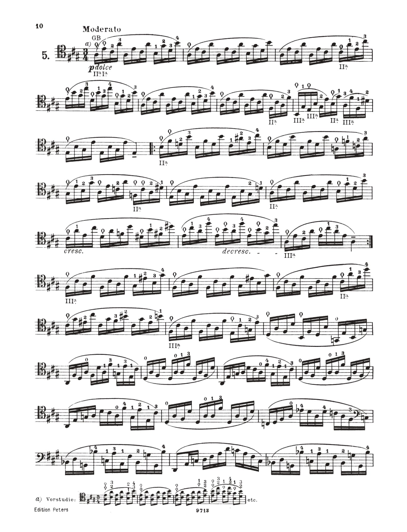 Franchomme - 12 Caprices Op 7 For Cello Book