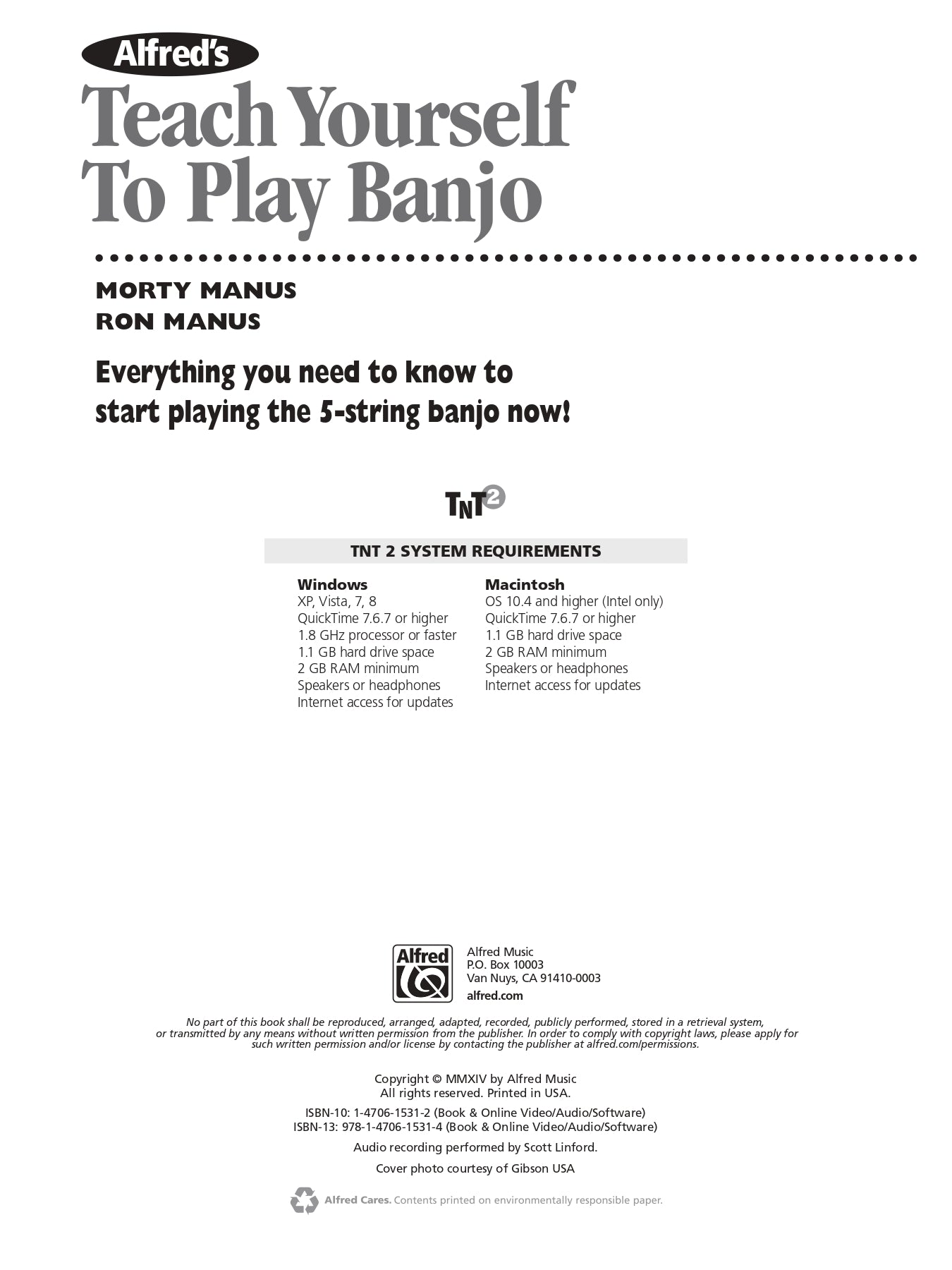 Teach Yourself To Play Banjo Book/Olm