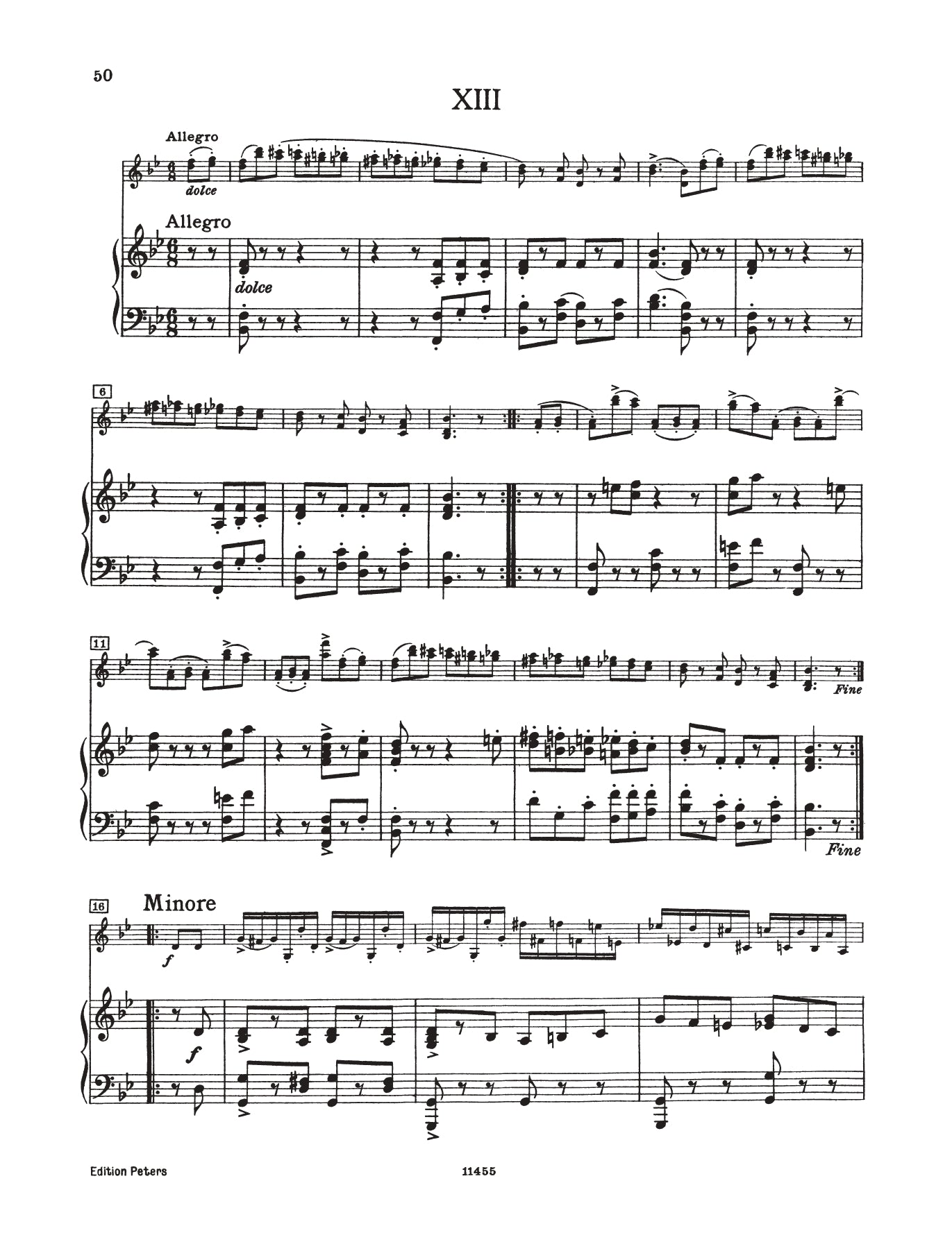 Paganini - 24 Caprices Volume 2 For Violin with Piano Accompaniment Book