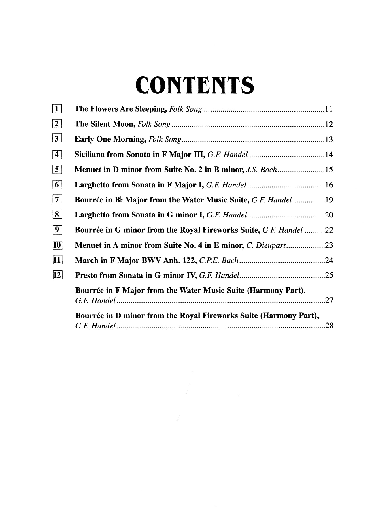 Suzuki Recorder School - Volume 2 Treble Recorder Part Book