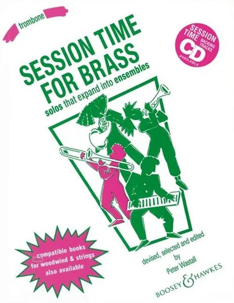 Session Time For Brass - Trombone Part Book