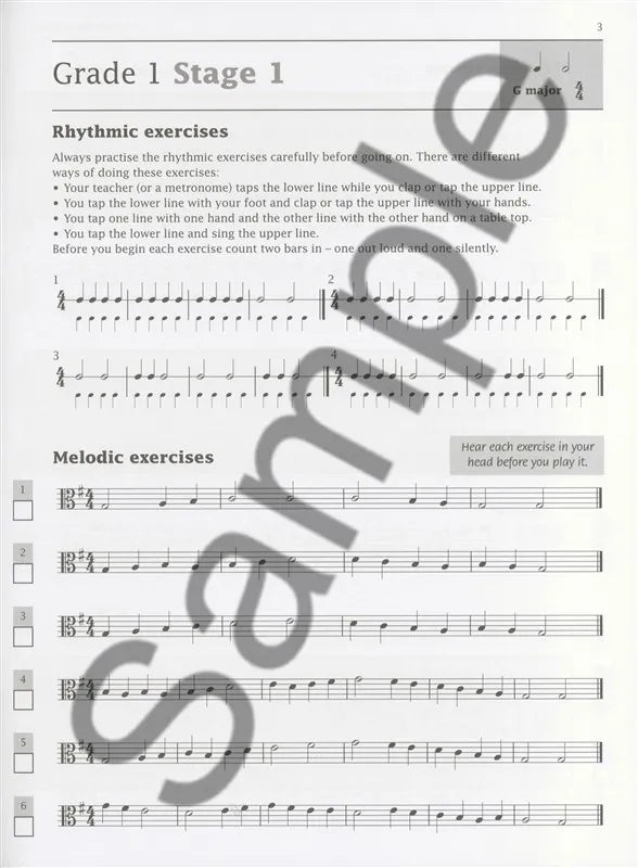 Improve Your Sight Reading - Viola Grades 1-5 Book (New Edition)