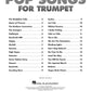 Essential Elements - Pop Songs For Trumpet Book