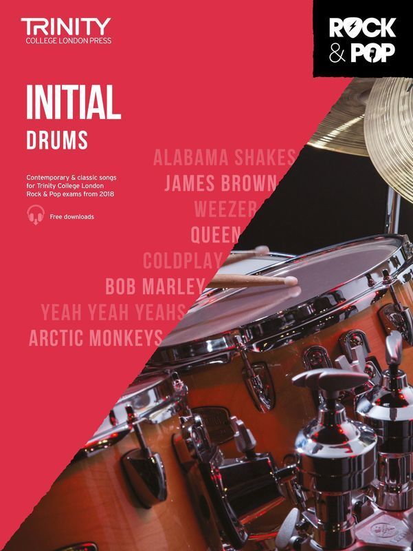 Trinity Rock & Pop Drums Initial Book (2018)