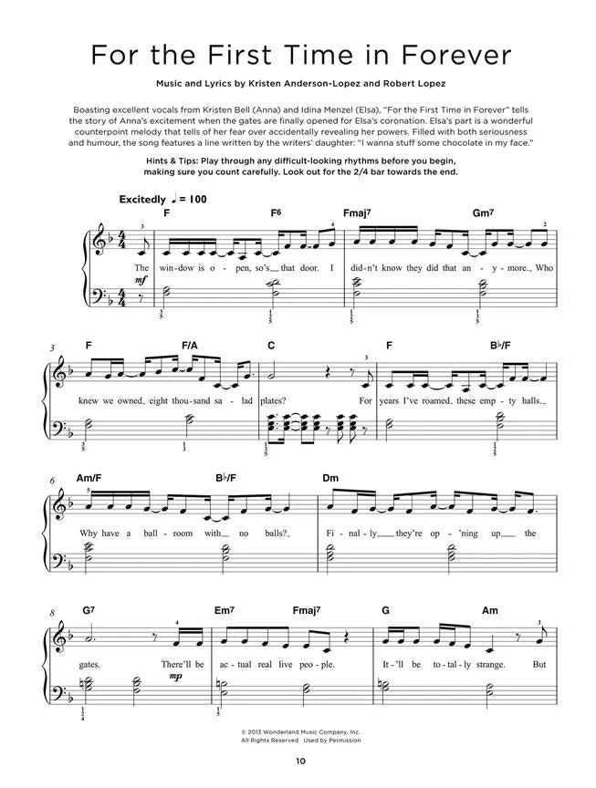 The Frozen Collection - For Really Easy Piano Book