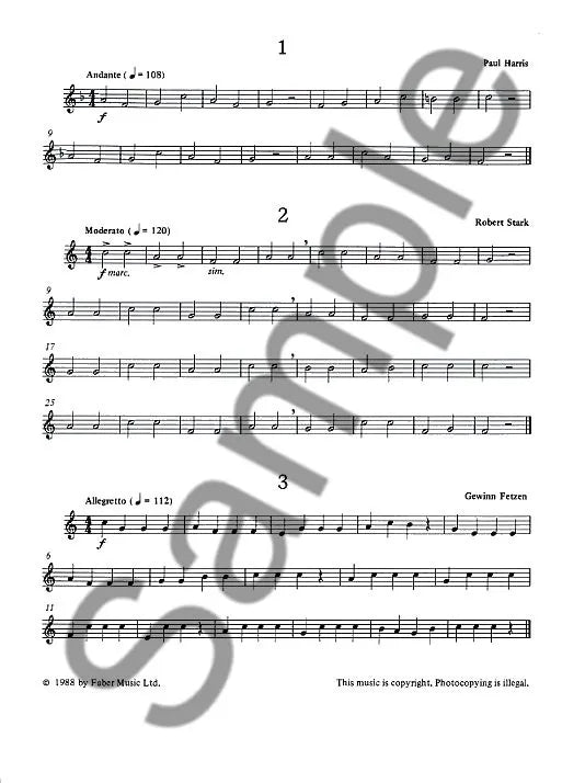 80 Graded Studies For Saxophone - Book 1