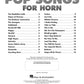 Essential Elements - Pop Songs For Horn Book