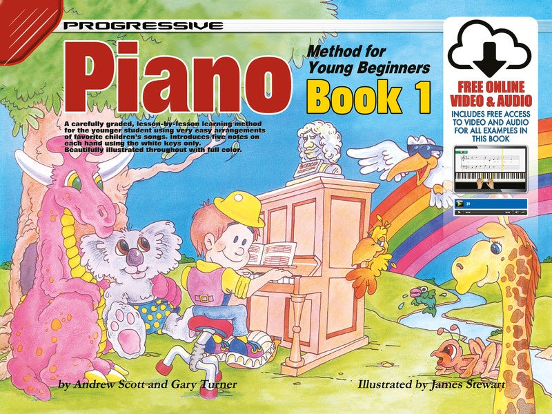 Progressive Piano Method For Young Beginners - Bundle A (Books 1,2,3)