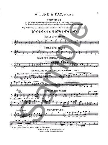 A Tune A Day - Flute Book 2