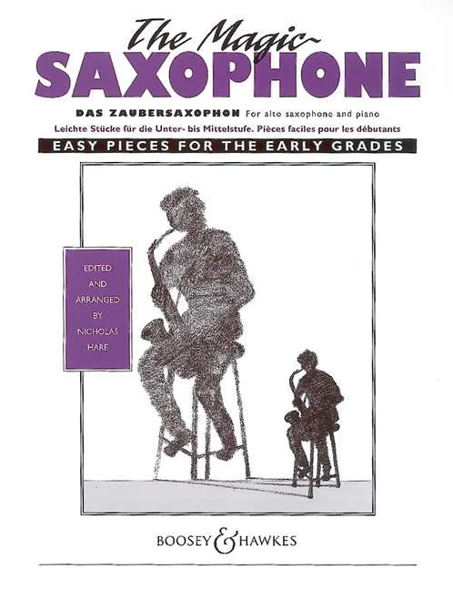 Magic Saxophone Saxophone with Piano Accompaniment Book