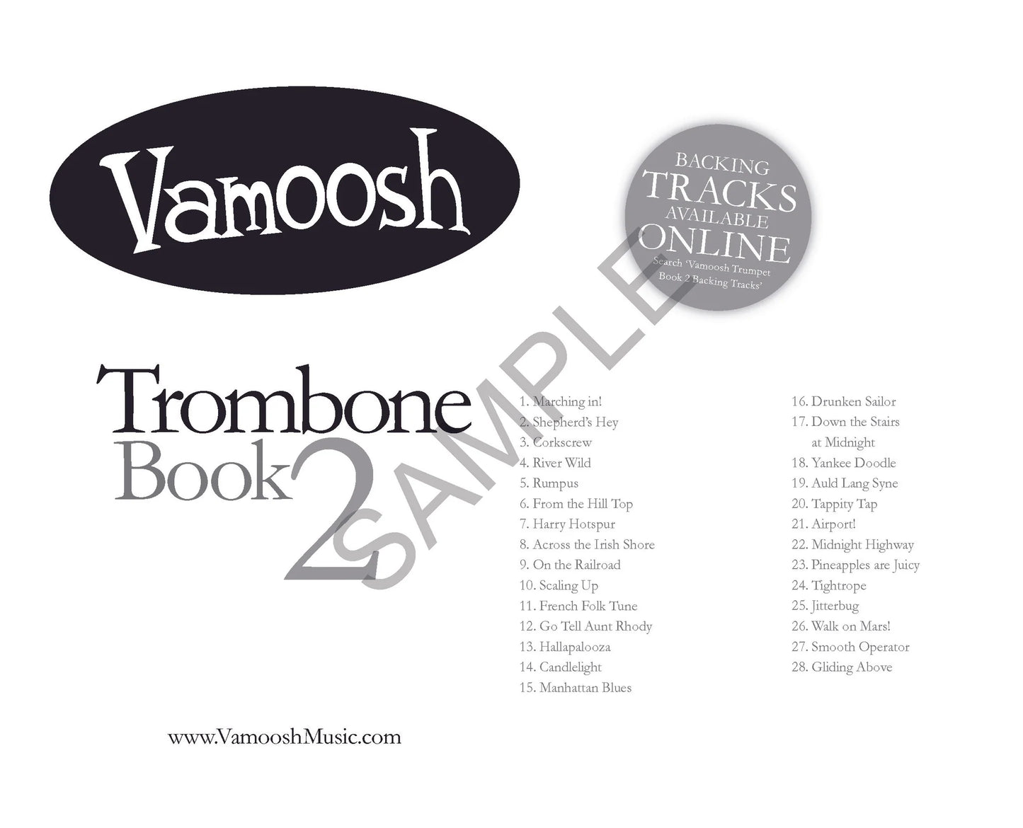 Thomas Gregory - Vamoosh Trombone Book 2 (Book/Ola)