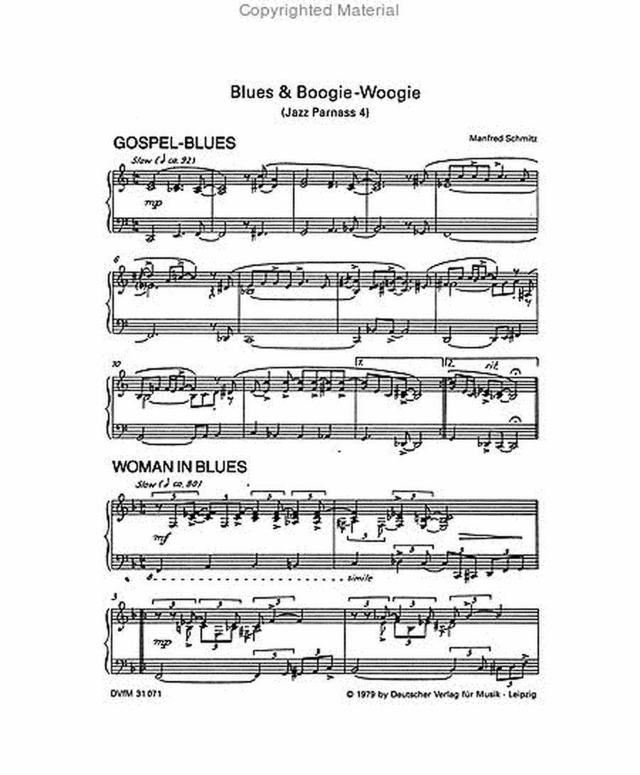 Blues And Boogie Woogie Piano Book