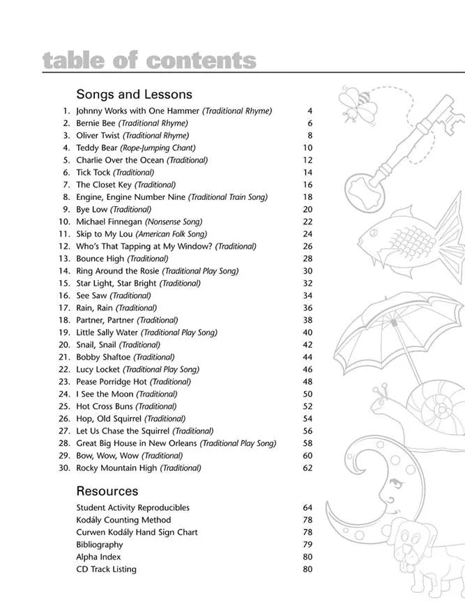 Kodaly In The Classroom - Primary Set 1 Classroom Kit Book/CD