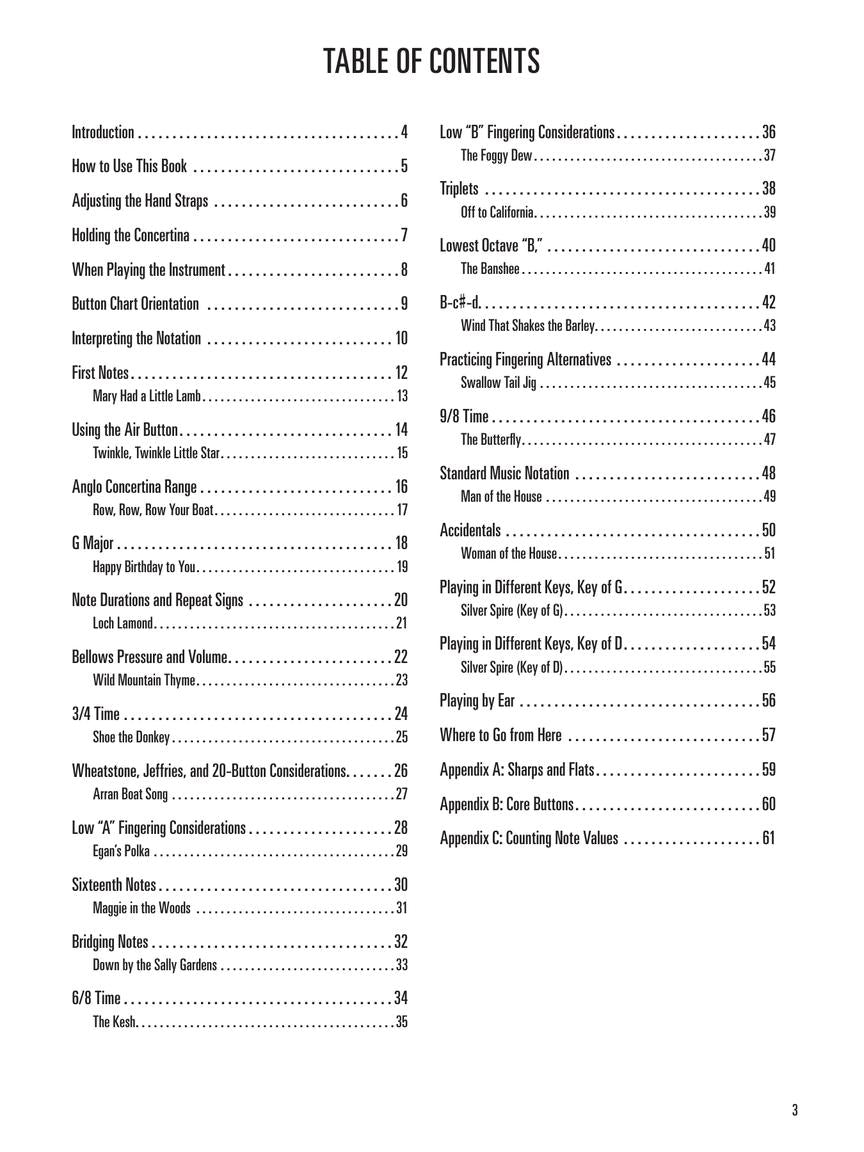 Hal Leonard Anglo Concertina Method Book