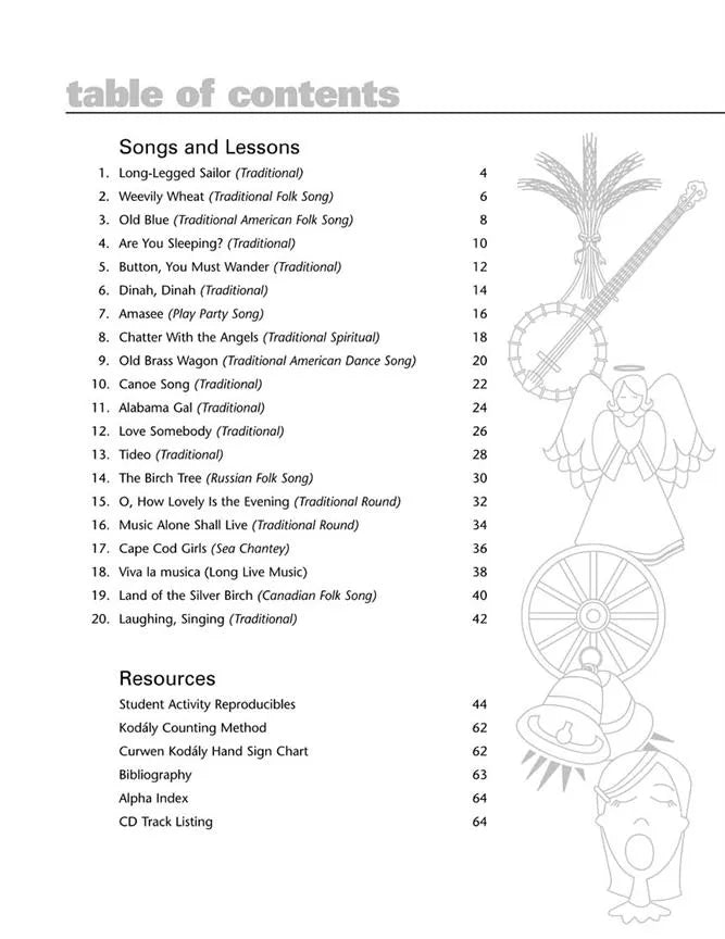 Kodaly In The Classroom - Intermediate Set 1 (Teachers Edition Book)