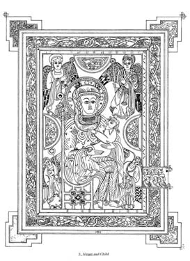 The Book Of Kells Colouring Book