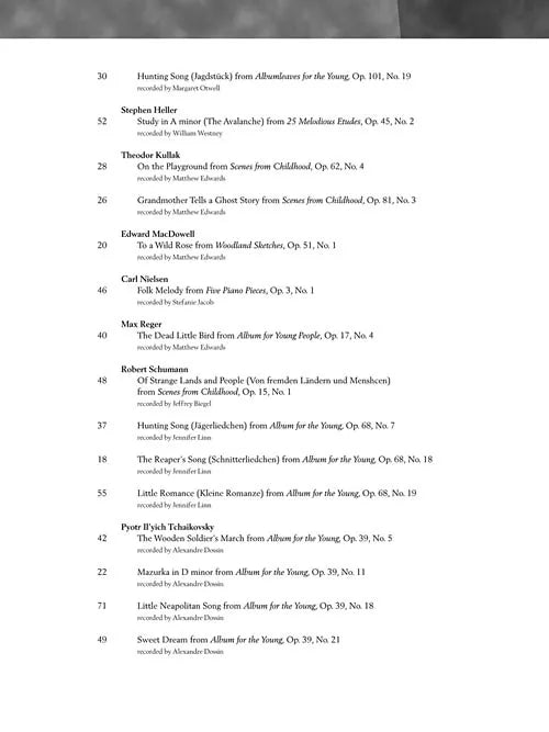 The Romantic Era - 27 Pieces for Intermediate Piano Book/Ola