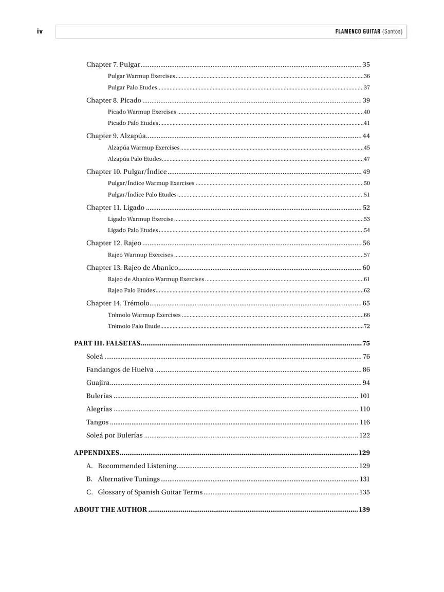 Flamenco Guitar - Technique, Theory, Etudes Book/Olm