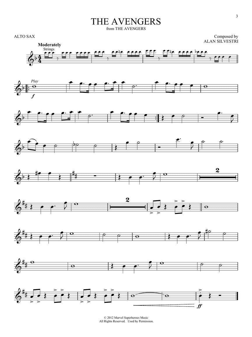 Superhero Themes Instrumental - Play Along Alto Saxophone Book/Ola