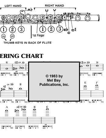 Flute Fingering Chart