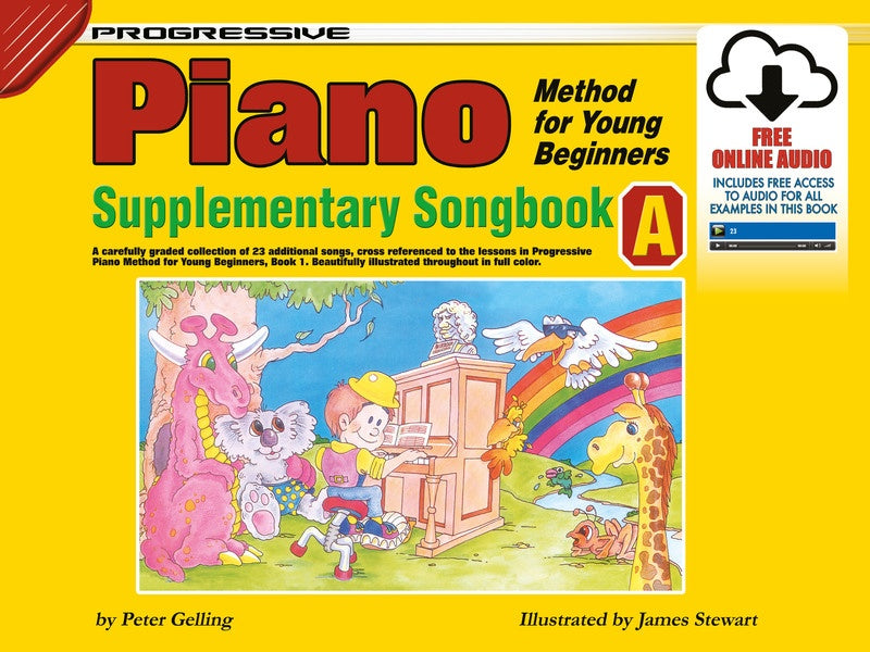 Progressive Piano Method For Young Beginners Songbook A (Book/Ola)