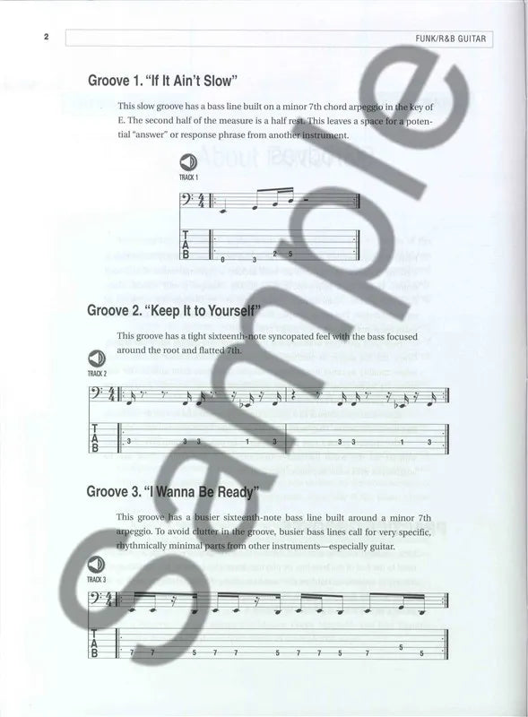 Berklee Press - Funk/R&B Guitar Book and Audio