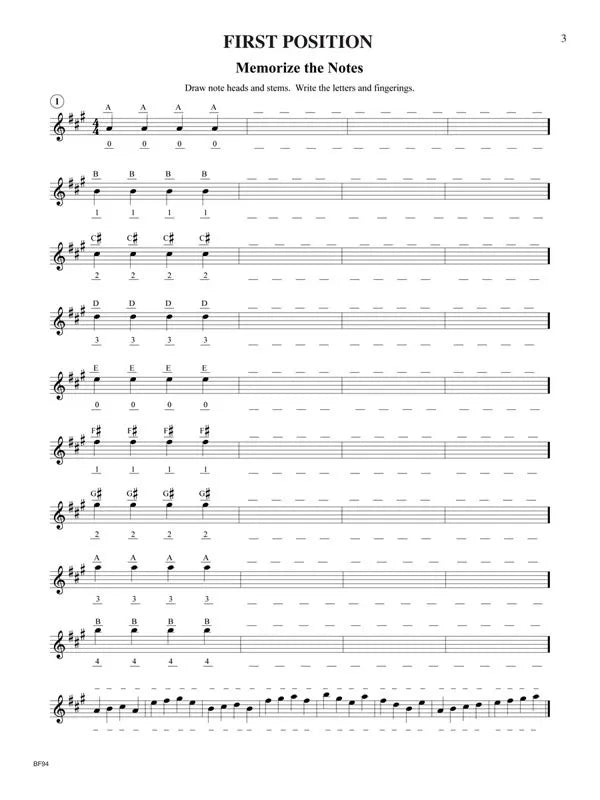 Complete Technique for Violin Book 1 (400 Exercises and 45 Musical Studies in Positions 1-5)