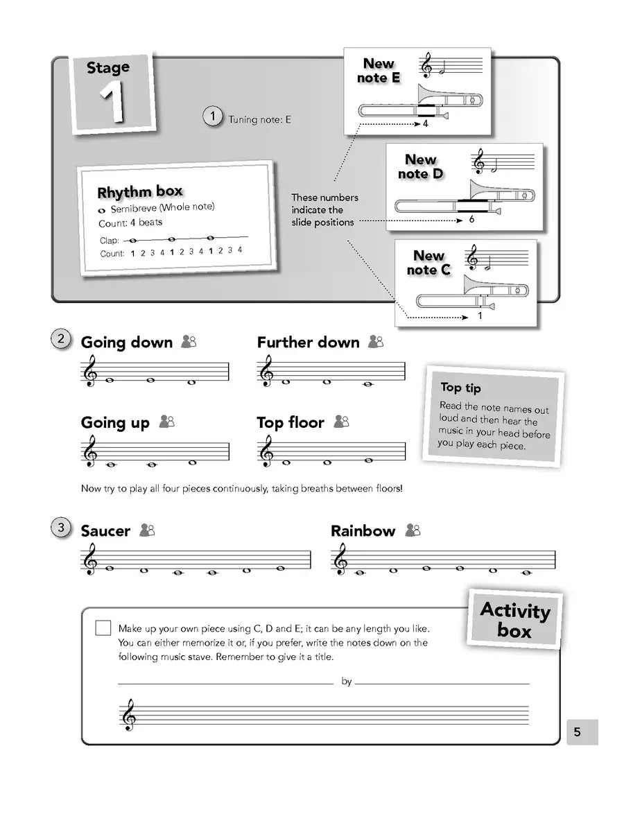 Faber Music - Trombone Basics (Treble Clef Edition) Book