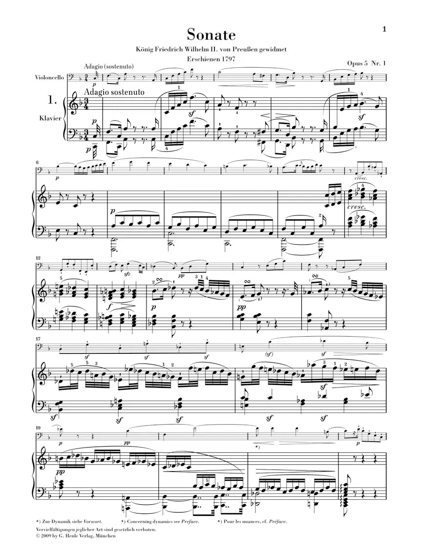 Beethoven - Sonatas For Cello And Piano