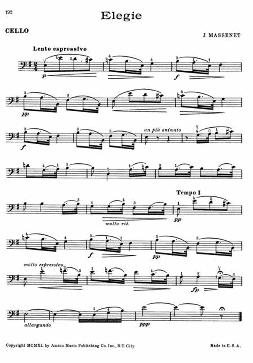 Cello Solos - Cello with Piano Accompaniment Book (54 Pieces)