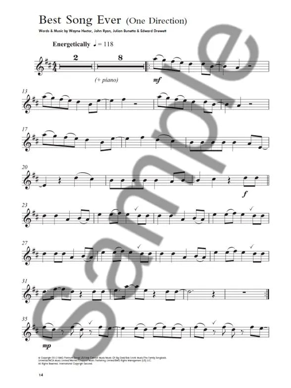 Play Along 20/20 - 20 Easy Pop Hits for Recorder Book/Ola