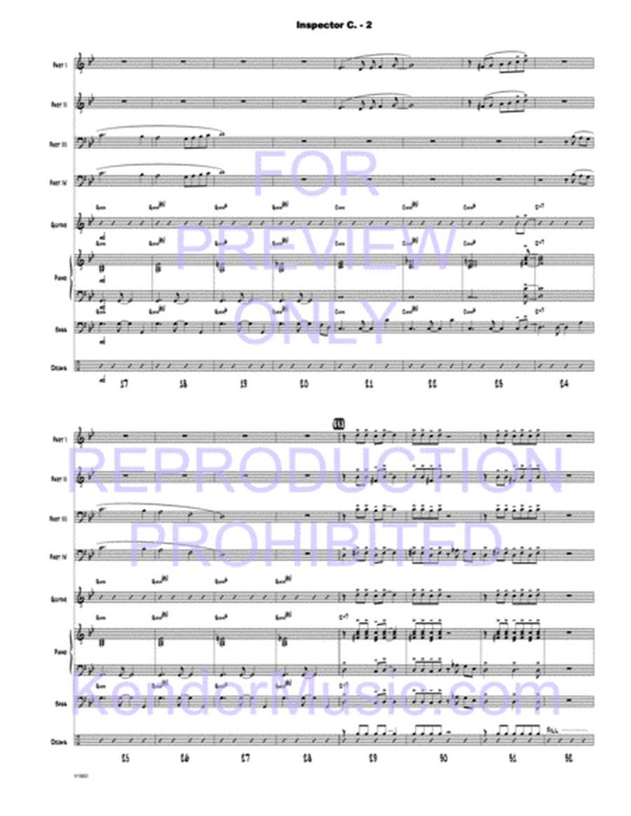 Inspector C - Jazz Ensemble Level 1 Score/Parts