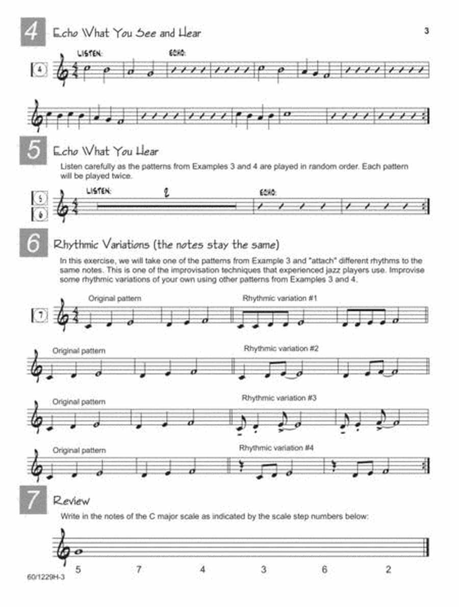 Jazz Basics: Bb Trumpet Book