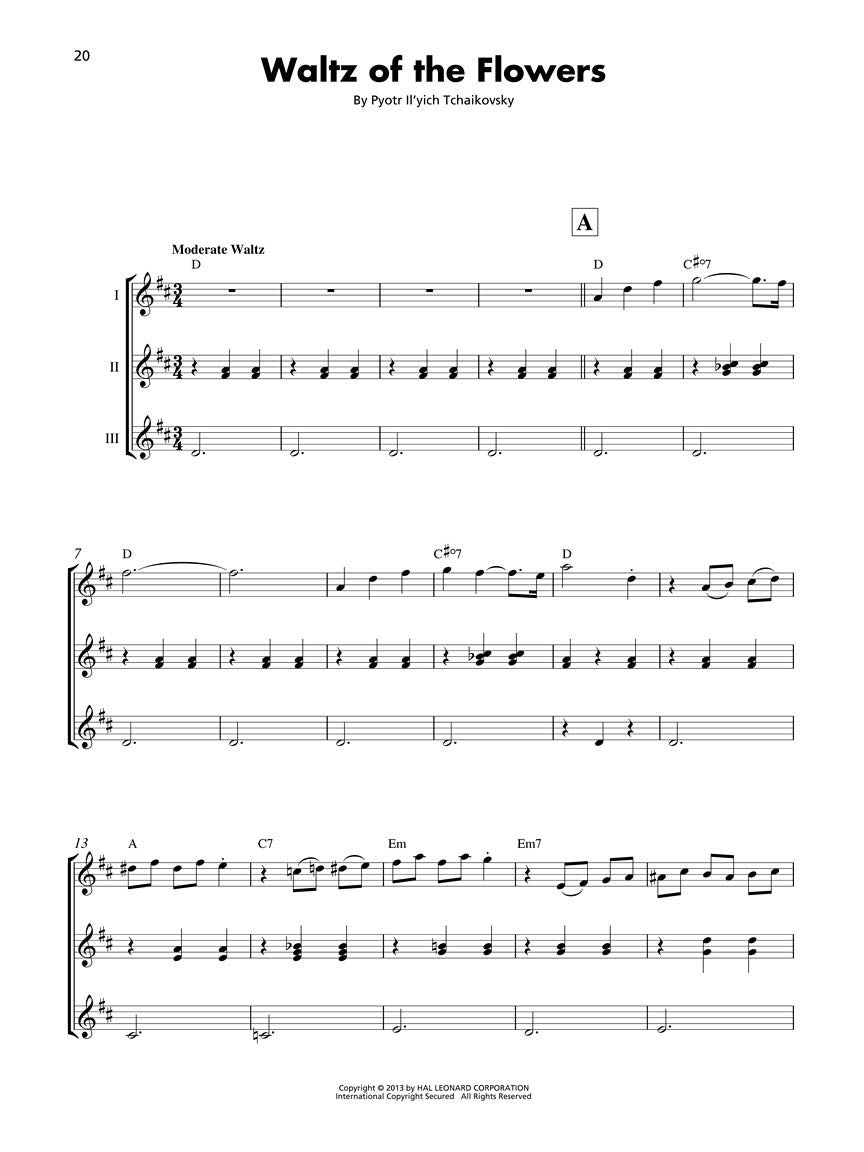 Nutcracker Ukulele Ensemble Early Intermediate