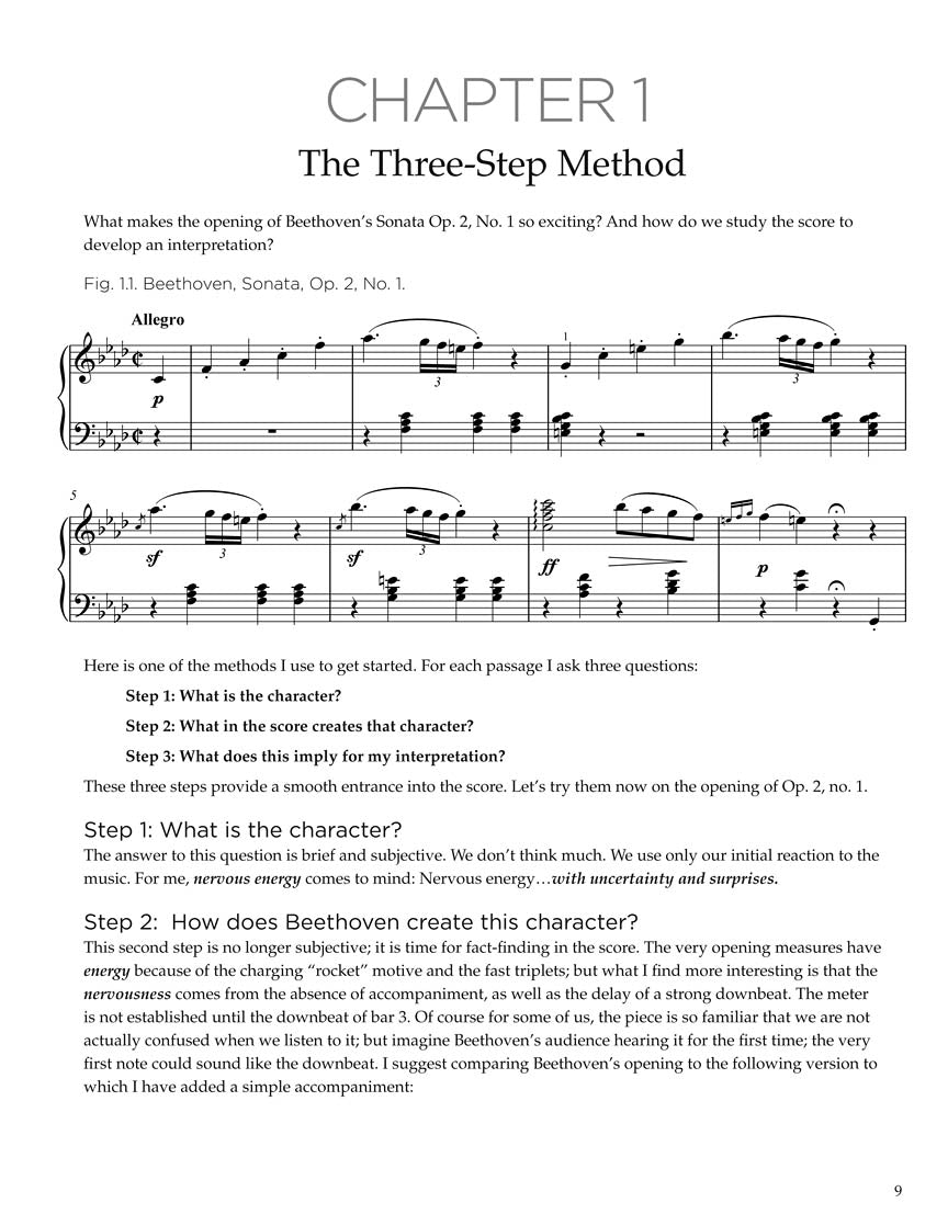 Right Before Your Eyes - A Fresh Approach to Interpreting a Piano Score Book