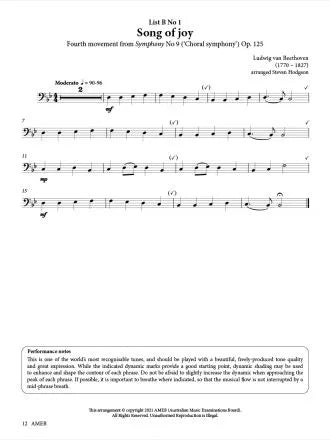 AMEB Trombone & Euphonium Series 2 - Preliminary Book