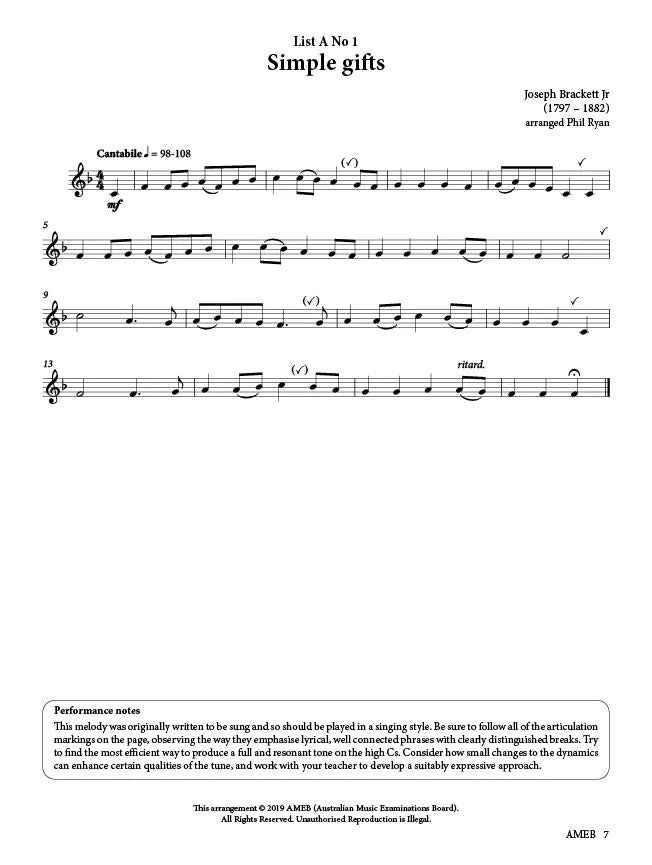 AMEB Trumpet Series 2 - Grade 1 Book