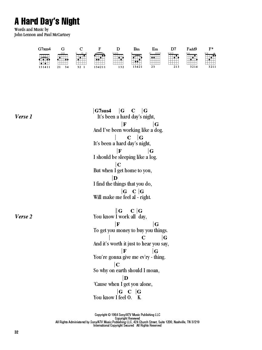 The Beatles - Strum & Sing Guitar Book