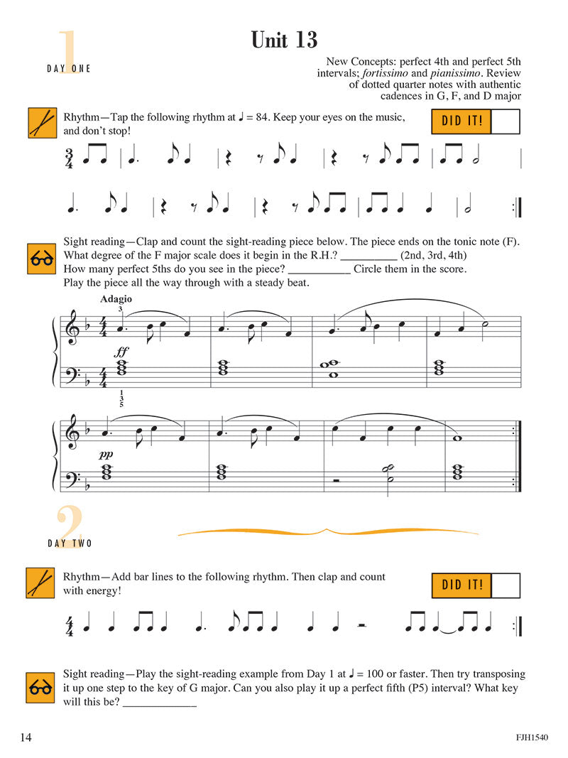 Sight Reading & Rhythm Every Day Book 3B