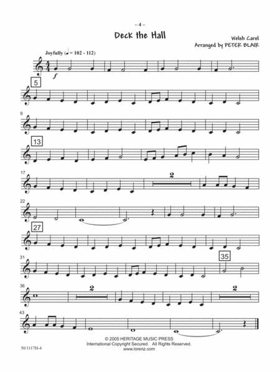 Jumpstart - First Holiday Concert - Trumpet Grade 1 Sheet Music