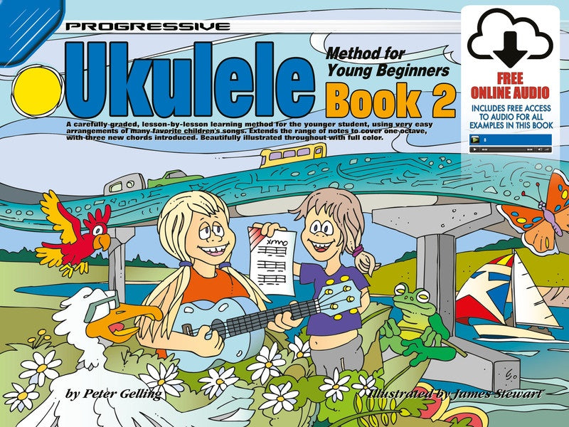 Progressive Ukulele Method For Young Beginners - Bundle A (Books 1,2,3)