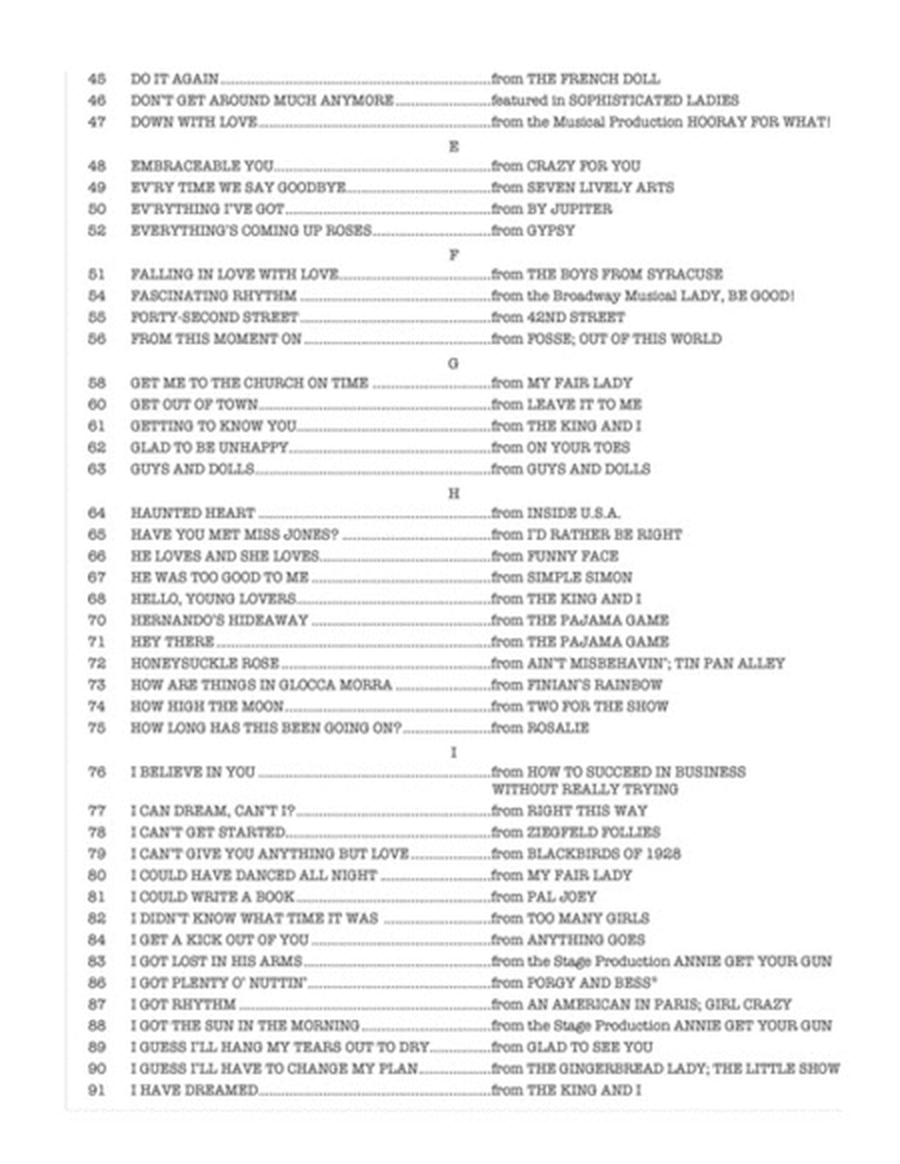 The Real Broadway Book C Instruments (Spiral Bound)