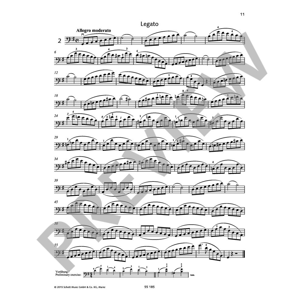 Sebastian Lee - 40 Melodious and Progressive Studies Op 31 Volume 1 Book