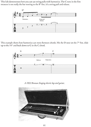 Mastering The Lap Steel Guitar Book/Video