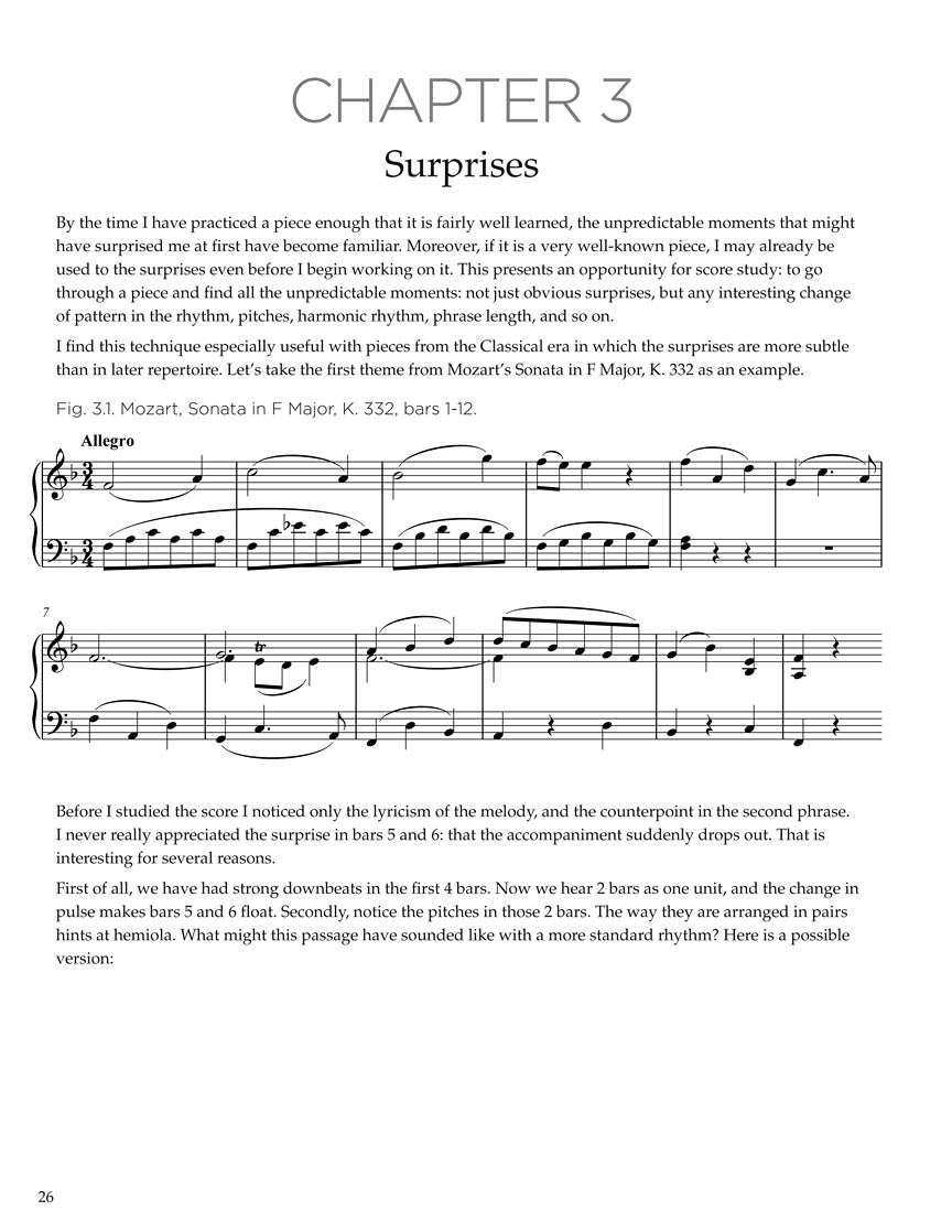 Right Before Your Eyes - A Fresh Approach to Interpreting a Piano Score Book