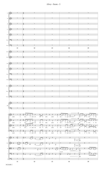 Glory Orchestral Score And Parts