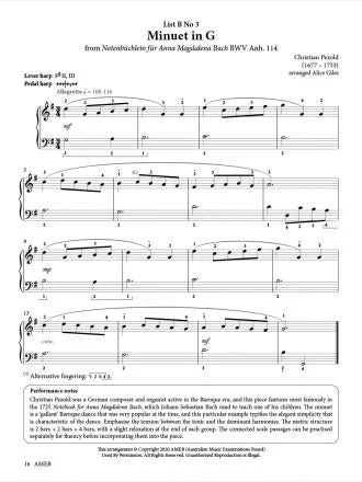 AMEB Harp Series 1 - Grade 2 Book