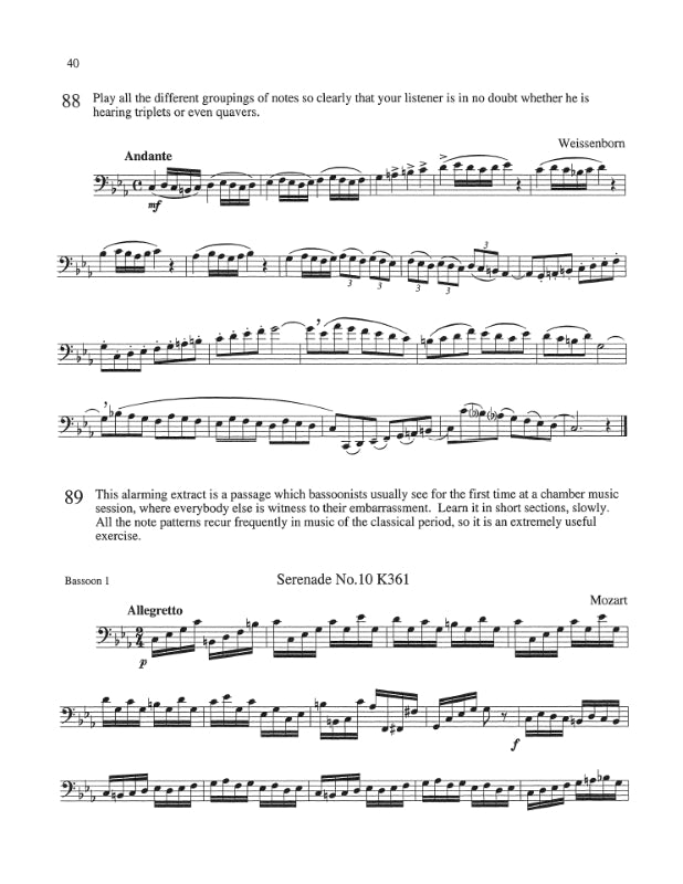 Emerson - 90 Easy Bassoon Studies