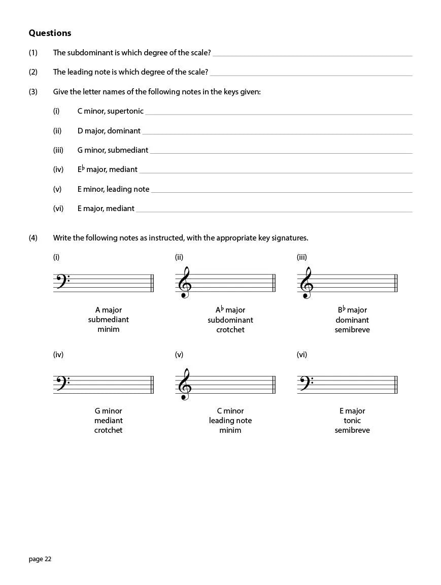 AMEB Theory Of Music - Grade 3 Book