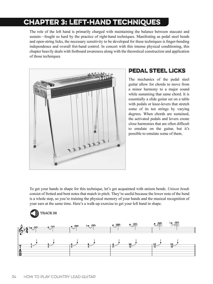 How To Play Country Lead Guitar Book/Ola